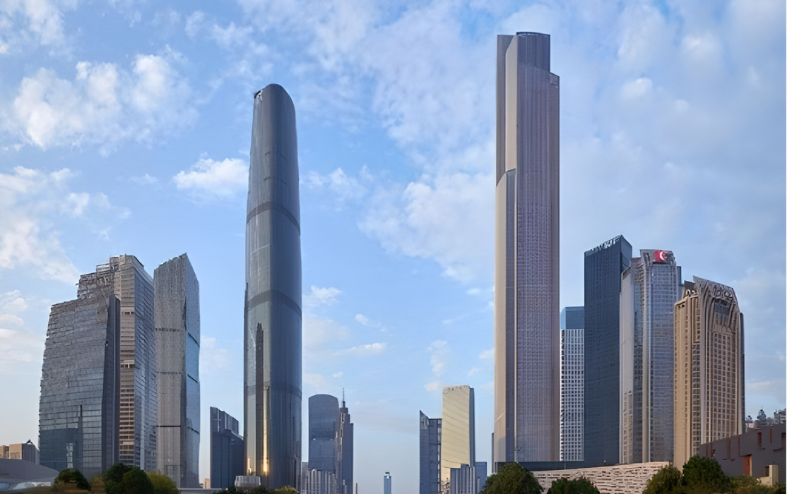 Guangzhou Chow Tai Fook Finance Center (21m/s high-speed elevator)